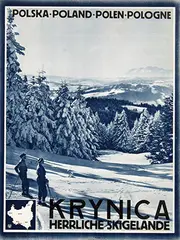 Mucha St., Krynica, poster