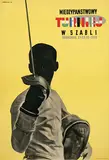 J. Rapnicki, Tournier fence, 1956, poster
