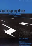 autographie vondelpark by Willem H. Crouwel, 1965, poster, sold Jun 2016