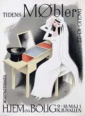 Arne Ungermann, Tidens Mobler, 1947, poster