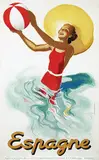 Marcias J. Morell, Espagne (lady with ball), poster