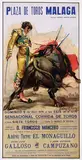 Je. Cros Estrems, Plaza de Toros Malaga, 1978, poster