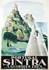 Ribehro, Portugal Sintra, 1949, poster