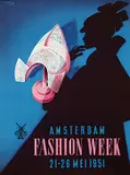 Koen van Os, Amsterdam Fashion Week, 1951, poster