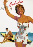 Albert Borer, Orchidee Heinzelmann, 1960, poster