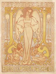 Jan Th. Toorop, Het Hoogeland Beekbergen, 1896, poster