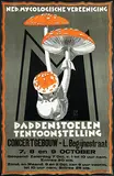 Johann A.W. von Stein, Paddenstoelen Tentoonstelling, poster