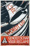 Machiel Wilmink, GVR Genootschap voor Reclame, 1932, poster