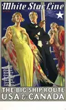 Athur C. Michael, White Star Line USA & Canada, 1931, poster