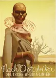 Ottomar Anton, Deutsche Afrika-Linien Nach Ostafrika, poster
