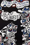 Jean Dubuffet, Stedelijk Museum Amsterdam Jean Dubuffet, 1966, poster