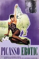 Toni Miserachs, Museu Picasso, Barcelona Picasso Eròtic, 1979, poster