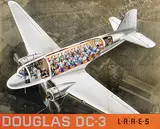 Jean Walther, Douglas DC-3 L.A.R.E.S