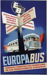 François ten Have, Europa Bus, poster