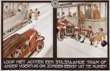 Anthonius M. Güthschmidt, ANWB Loop niet achter een stilstaande tram?, poster