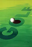 Munetsugu Satomi, Golf, 1943, poster