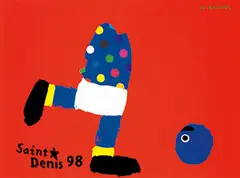 Michel-Marie Quarez, Saint Denis 98, 1998, poster