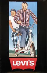 Goude, Levi's Nixon and Mao, 1975, poster