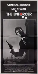 Bill Gold, Movie: Clint Eastwood is Dirty Harry in "The Enforcer", 1976, poster