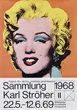 Andy Warhol, Sammlung Karl Ströher, 1968, poster