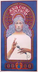 Jesus Christ Superstar by Edward D. Byrd, 1971, poster, sold Jun 2016