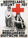 Arnold van Roessel, Meppelaars steunt het Het Roode Kruis van het noodlijdende Duitsche Volk, poster