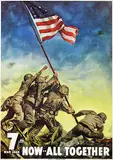 Cecil C. Beall, 7th War Loan Now All Together, 1945, poster