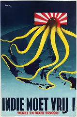 Pat Keely, Indie moet vrij!, 1944, poster