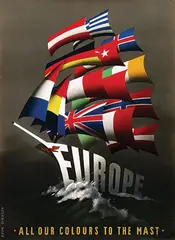 Reyn Dirksen, ERP All the colours to the mast, poster