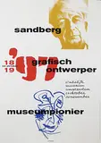 Anthon Beeke, sandberg grafisch ontwerper, 1997, poster