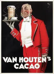 Emile Perrault, Van Houten's Cacao, 1930, poster