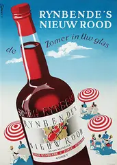 Rynbende by Frans Mettes, 1953, poster, sold Jun 2016
