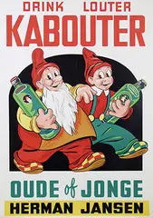 Hans G. Kresse, Drink Louter Kabouter Oude of Jonge, poster
