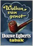François ten Have, Douwe Egberts tabak Wolken van genot, 1953, poster