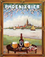 A. Keus, Phoenix-Bier, poster