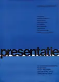 Ben Bos, presentatie schilderijen en plastieken, 1963, poster