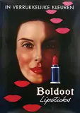 Frans Mettes, Boldoot Lipsticks, 1955, poster