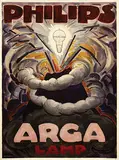 Leendert (Leo) Gestel, Philips Arga Lamp, poster