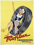 Profilux Vredestein Holland by Advertising agency Jan Grijseels Jr., poster, sold Jun 2016