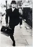 John Cleese in Monty Python's classic skit, 'Ministry of Silly Walks' by Allstar, Bbc & Sportsphoto Ltd., 1970, poster, sold Jun 2016