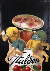 Victor Ruzo, Stalden, 1947, poster