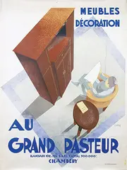 C. Villot, Au Grand Pasteur, poster