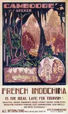 Joseph-Henri Ponchin, Cambodge Angkor French Indochina, 1931, poster