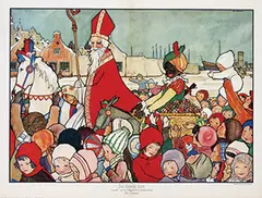Rie Cramer, De Goede Sint, 1929, poster