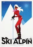 Richard Zielenkiewicz, Ski Alpin, 2012, poster