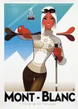 Richard Zielenkiewicz, Mont-Blanc, 2012, poster