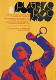 Orlando Córdoba, OSPAAAL, Day of world solidarity with the struggle of the people of Puerto Rico, 1976, poster