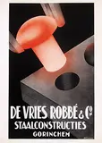 Wim van Andringa de Kempenaer, De Vries Robbé & Co Staalconstructies Gorinchem, poster