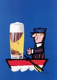Herbert Leupin, without text (bierwerbe)