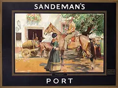 Johnson & Scott, Sandeman's Port "Picador", poster